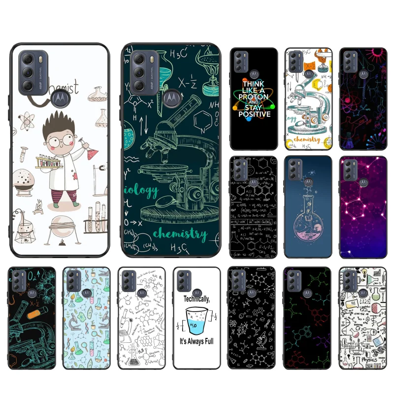 

Biology and Chemistry Phone Case for Motorola Moto G 5G G50 G60S G100 G Stylus G9 G8 G7 Power G Pure G8 Play G7Plus G60