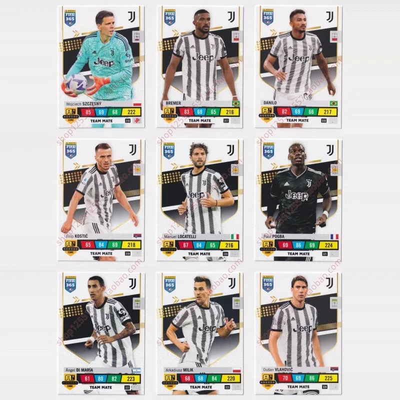 

PANINI 2023 FIFA 365 Star Kapka Cover 9 Fladia Maria Juventus