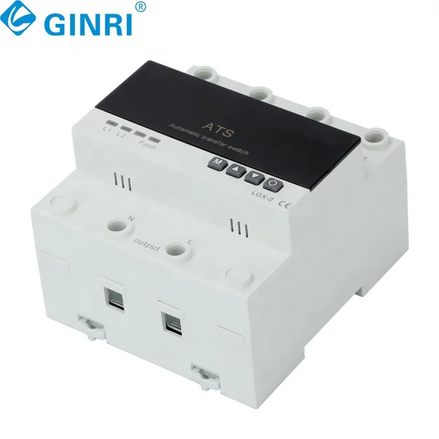 63A 100A 2P 220V Защита от повышенного и пониженного напряжения Ats Переключатель с цифровым дисплеем (art.: 3920d294391ef) - 3920d294391ef