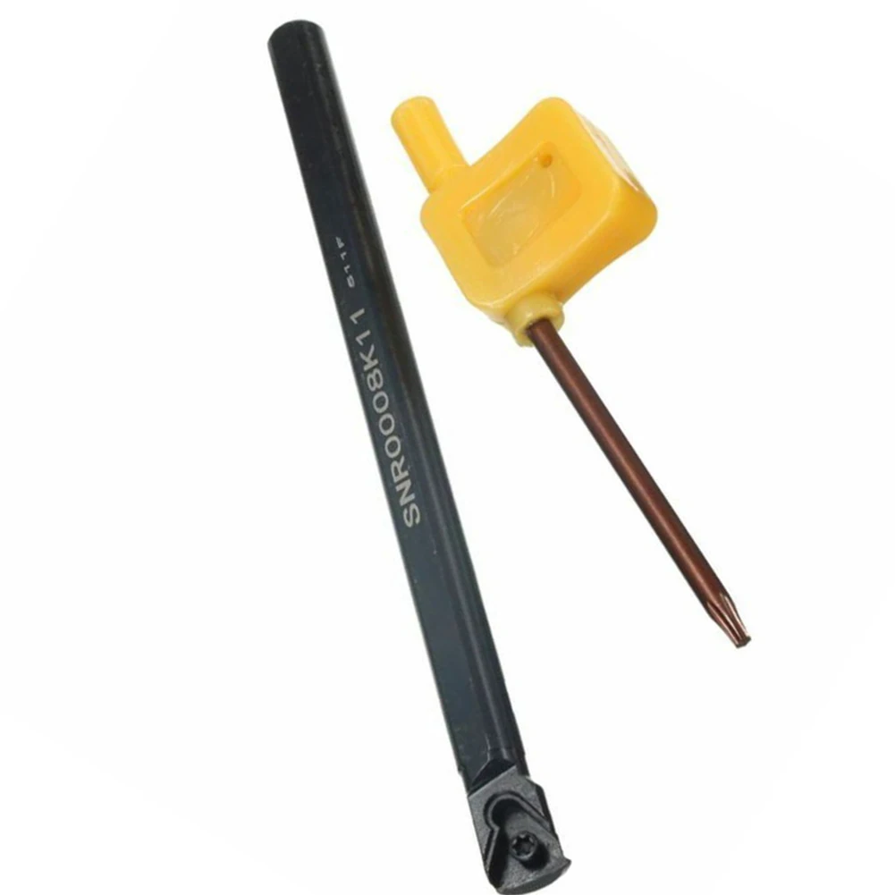 

SNR0008k11 Turning Tool Holder Kit Threading Boring Bar Turning Tool Holder For 11 IR 1/4 CNC Lathe 8mm Diameter Toolholding