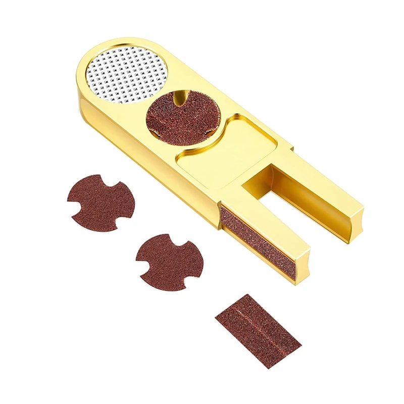 

Billiards Pool Cue Tip Shaper Tool Cue Tip Sander Burnisher Cue Stick Tool U Shaped Cue Tip Trimmers With Sandpaper