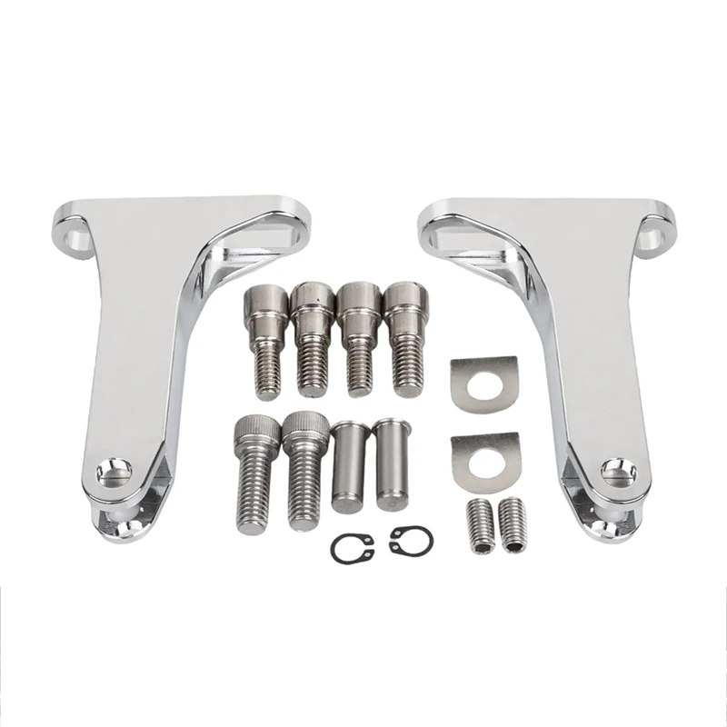Passenger Extended Foot Peg Mount Kit For Electra Road Street Glide 93-23