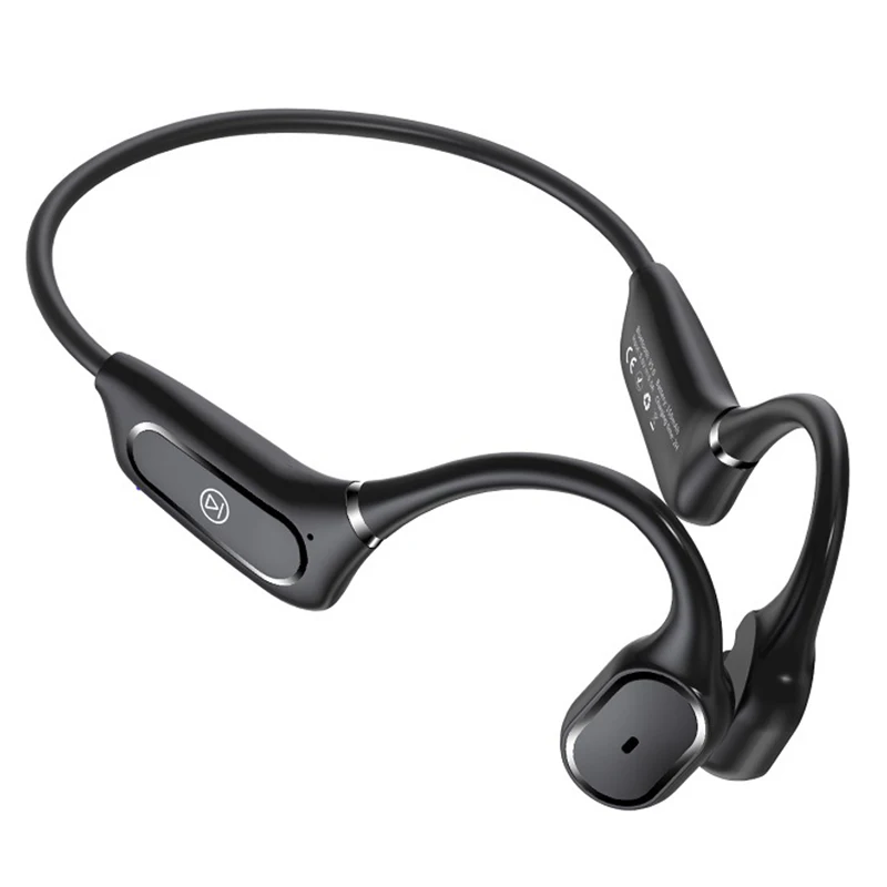 

Bluetooth 5,0 Гарнитура костной проводимости наушники Smart Press с микрофоном IP55 водонепроницаемые наушники