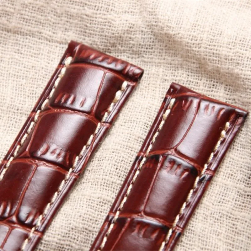 Professional Genuine Leather Watch Band  Belt for Mido BARONCELLI M8600 Srap MULTIFORT/ COMMANDER Men' Wrist watchband 20/22mm