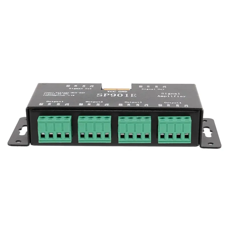 Фото Усилитель-повторитель сигнала SPI 4X SP901E для светодиодных пикселей WS2812B, WS2811, WS2813, SK6812, WS2815, WS2801, SK9822 и других RGB-светодиодов AT36 №3