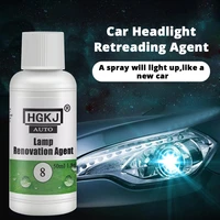 hgkj 8 20ml 100ml applicable styling lens restoration headlight repair care shampoo polishes washing accessories paint cleaner