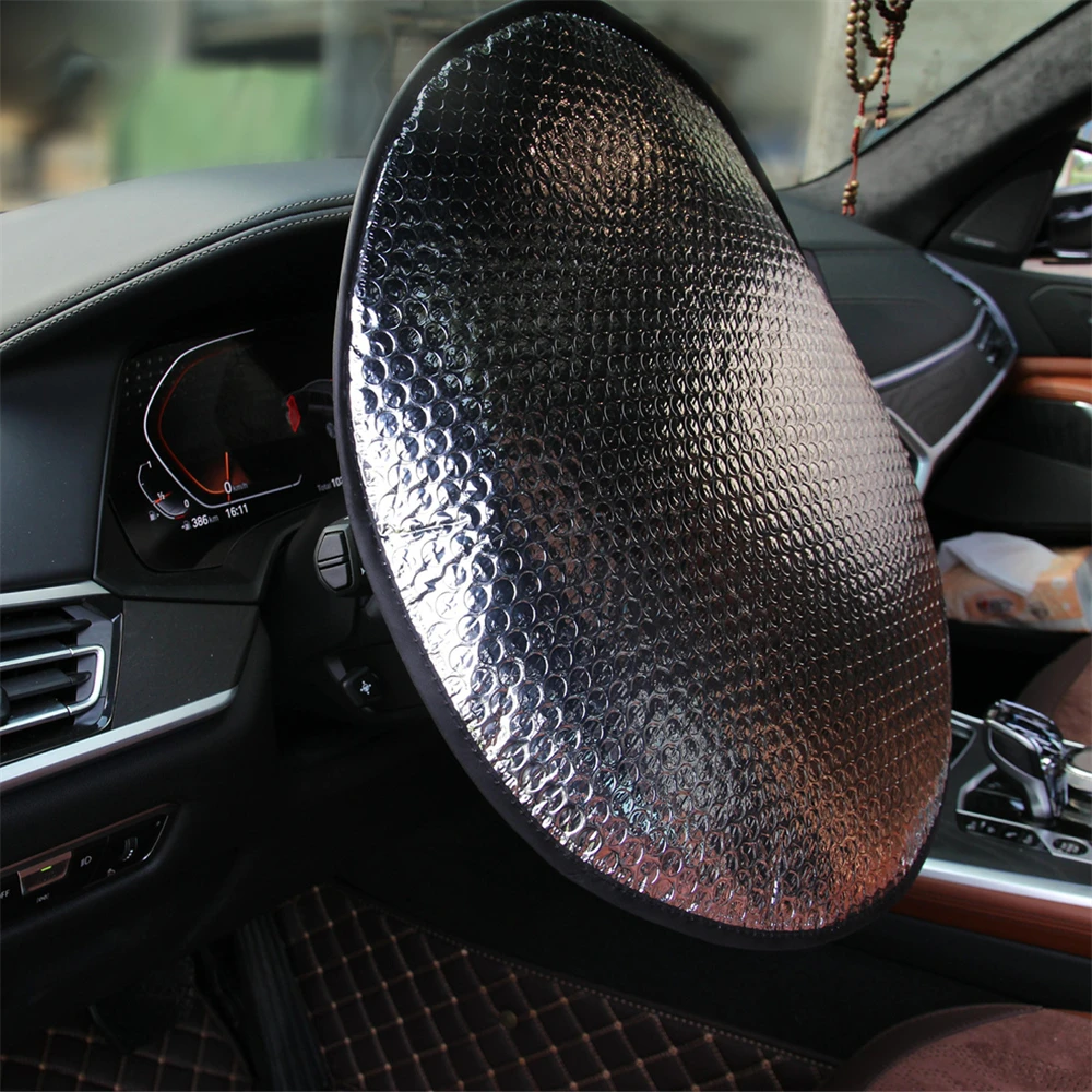 

Серебряный автомобильный солнцезащитный козырек на лобовое стекло, складные автомобильные принадлежности с защитой от УФ-лучей, автомобильные аксессуары для интерьера, солнцезащитный козырек из алюминиевой фольги