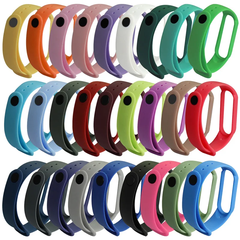 

Ремешок силиконовый сменный для Xiaomi Mi Band 5 4 3 6, 2022
