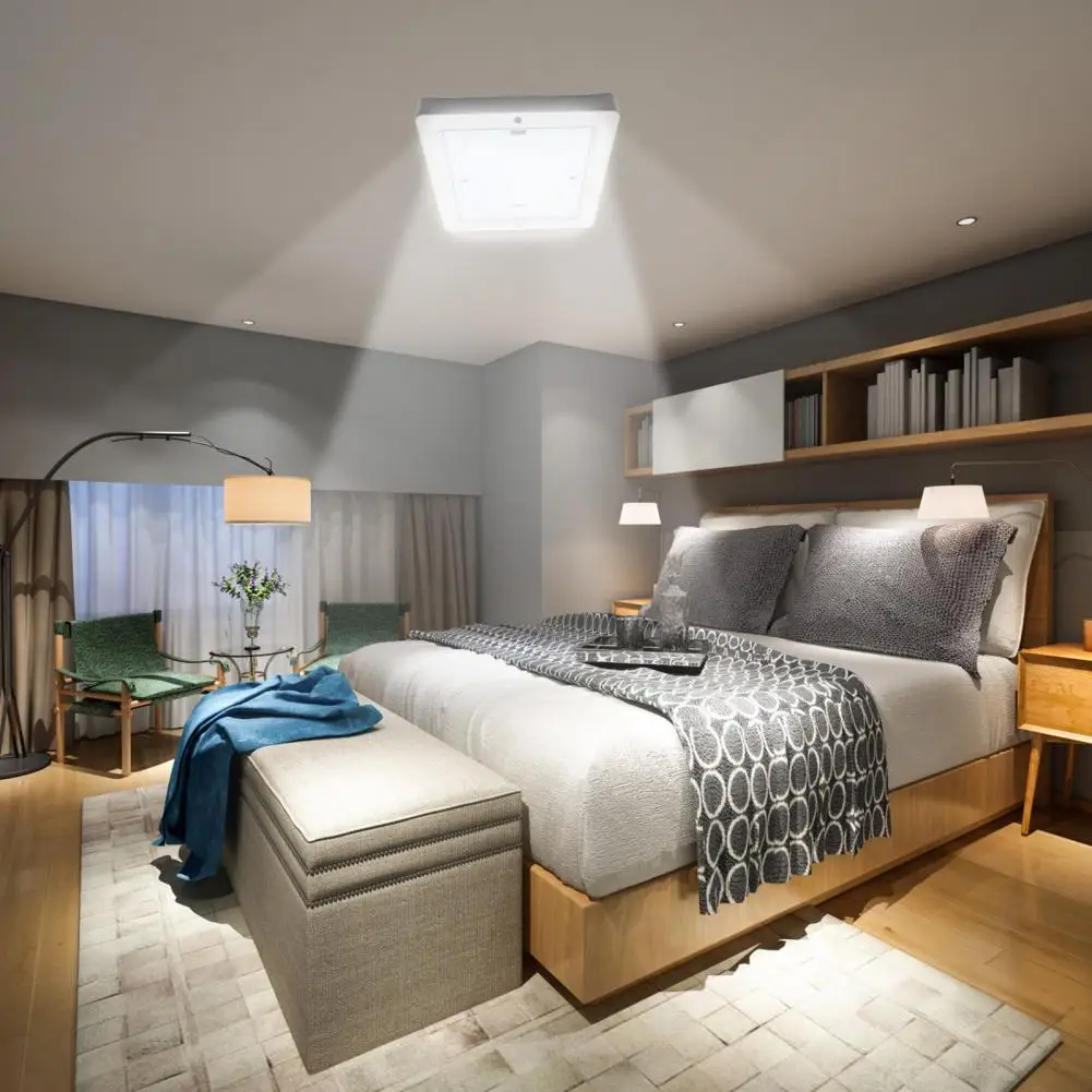 Светодиодный потолочный светильник ультратонкая квадратная лампа для чтения