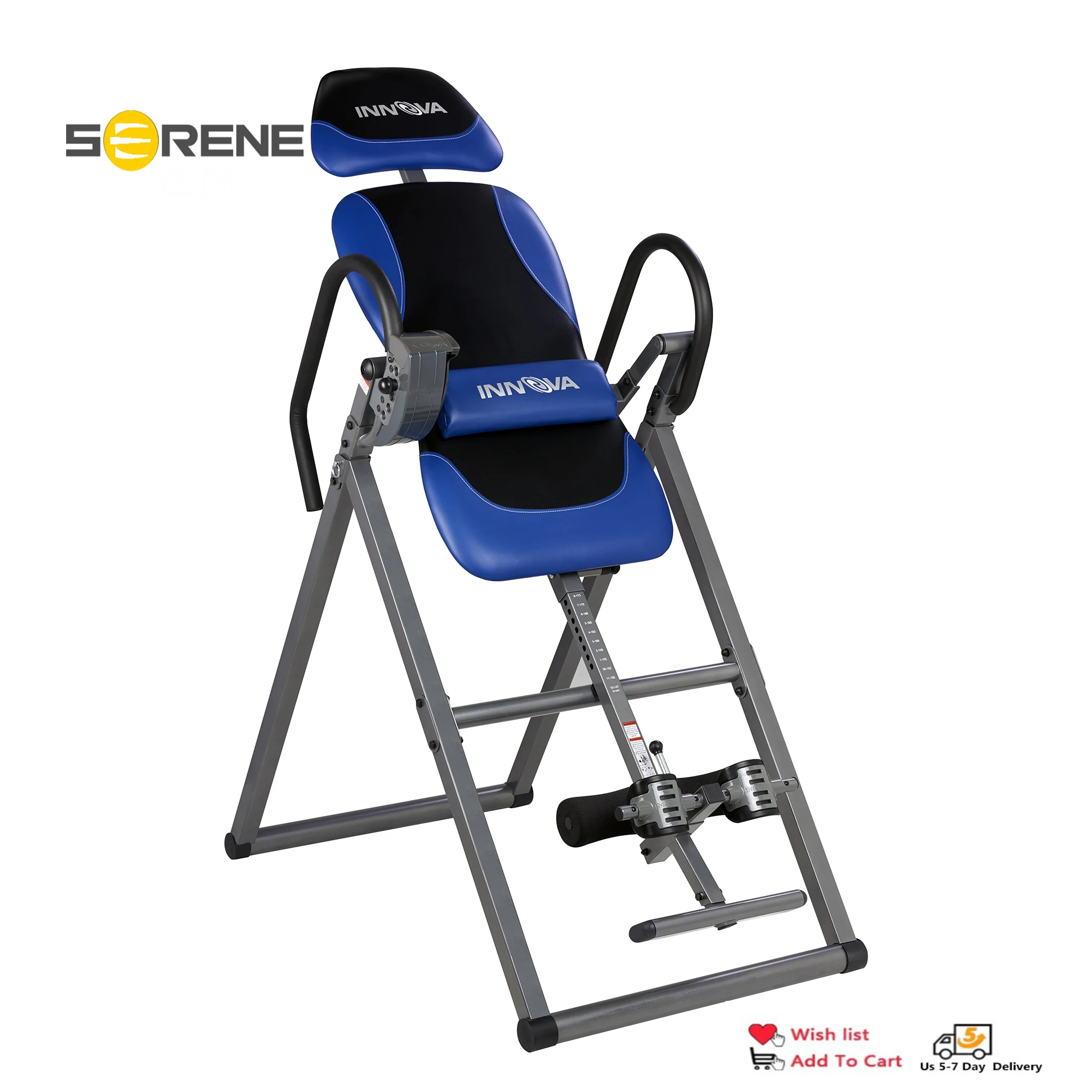 

Innova ITX9400 Inversion Table tabla de inversión gym machine equipment