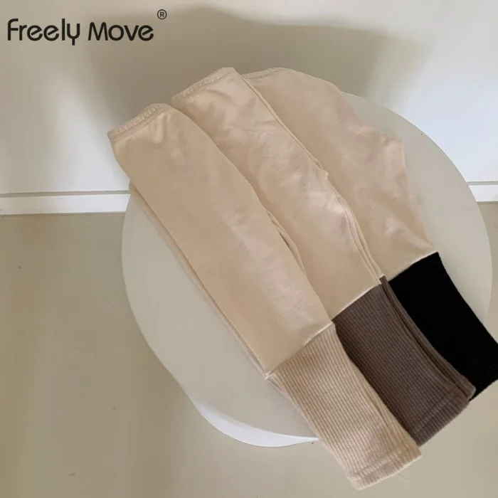 

Freely Move Baby Boys Girls Leggings Cotton Pants Spring Kids Girls Pants Fashion Patchwork Long Trousers Children's Pants