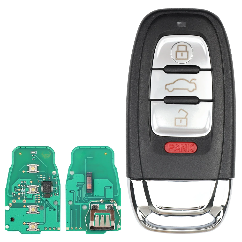 Умный дистанционный брелок Liberty без ключа 3/4BTN 315 МГц/433 МГц/868 МГц 8T0 959 754C для Audi Q5 A4L A5 A6 A7 A8 RS4 RS5 S4 S5