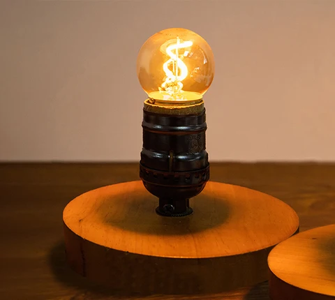 LED лампочка Genixgreen E27 янтарного цвета 1.5Вт