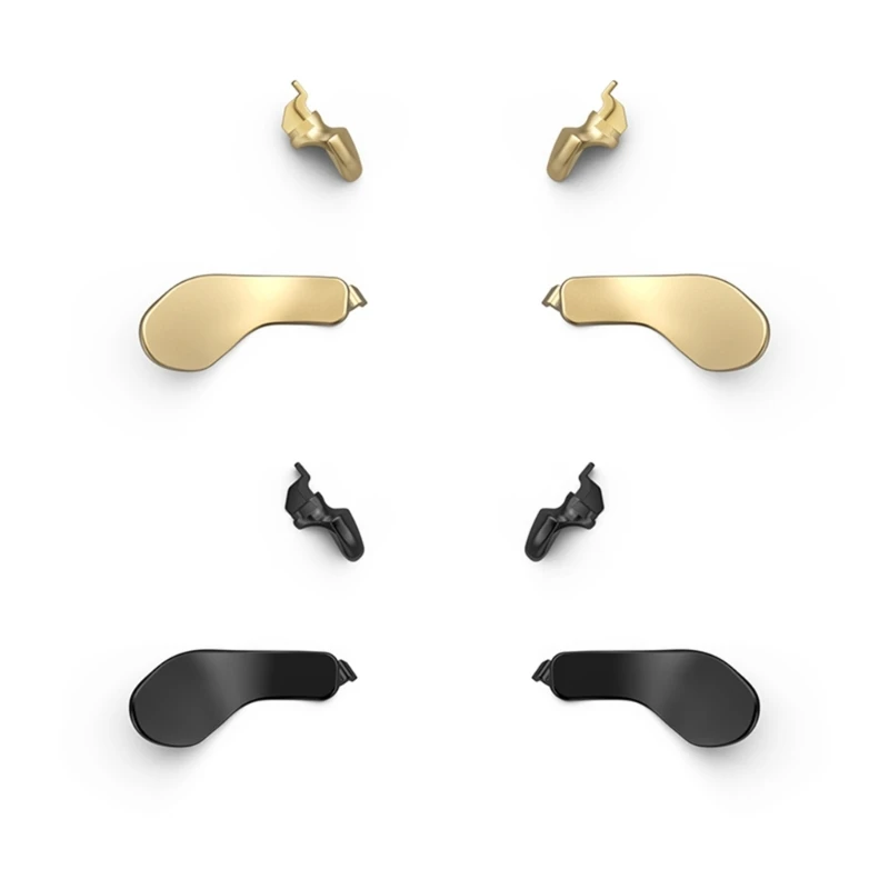 

4 in 1 Replacement Kit for PS-5 JCD Controller Elite Handle Metal Back Keys Enhancements Accessories