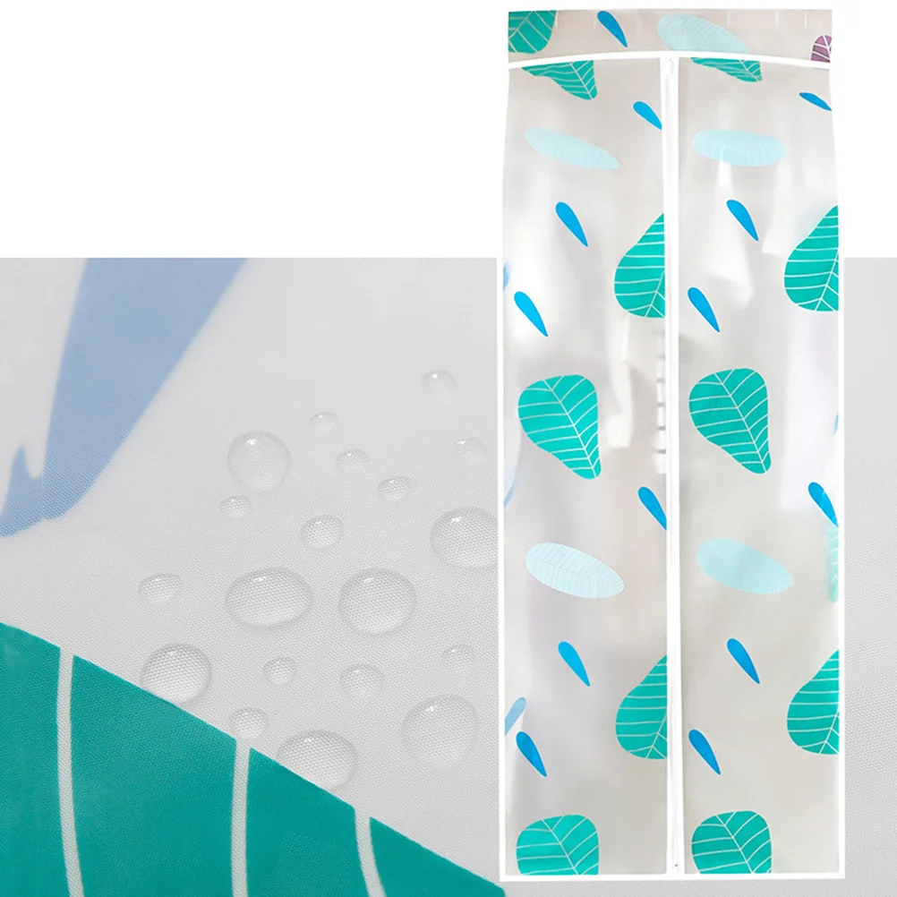 1 шт. освежающий узор в виде листьев тканевый чехол PEVA пальто и сумка для костюма