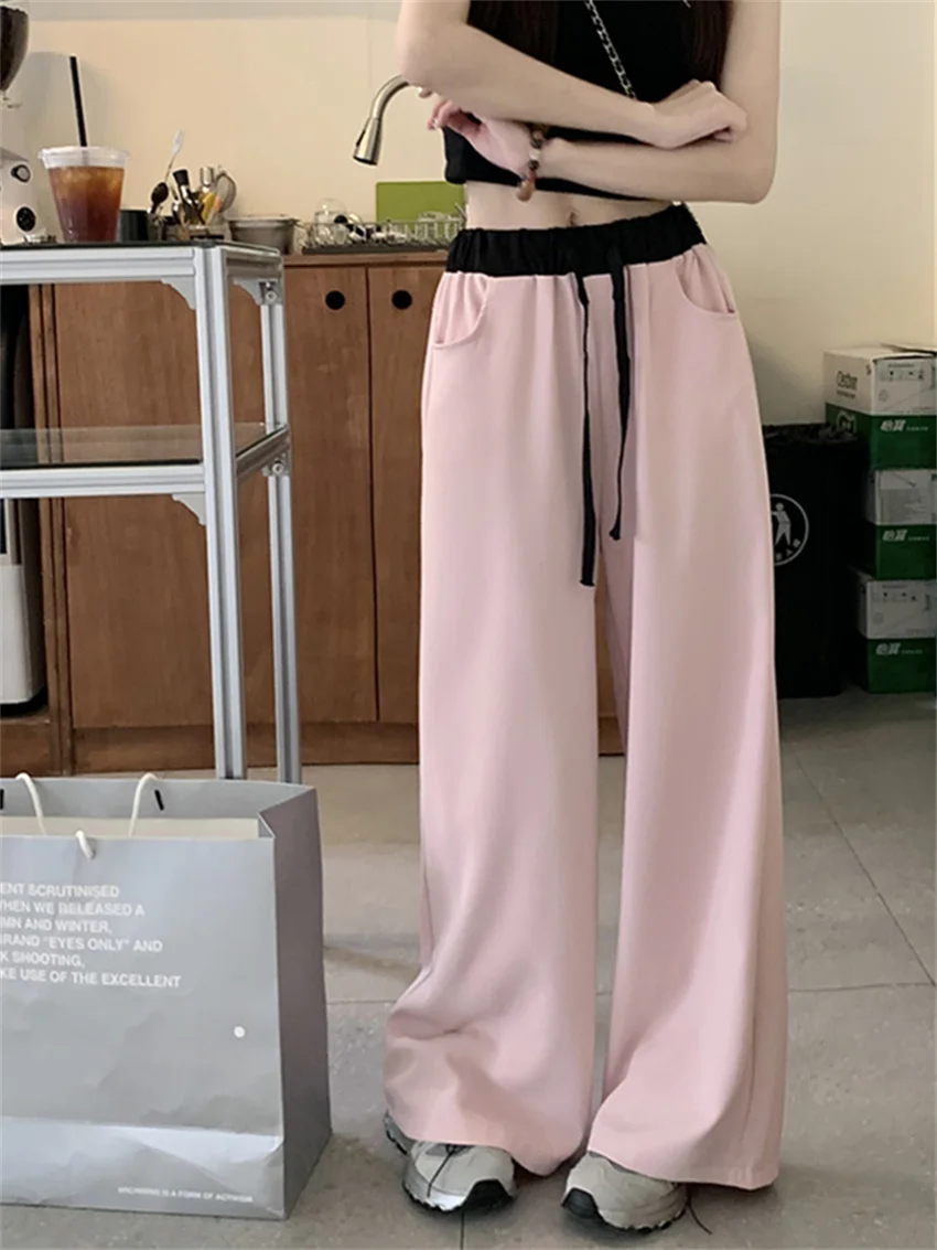 Женские офисные брюки Alien Kitty шикарная свободная летняя одежда для работы уличная