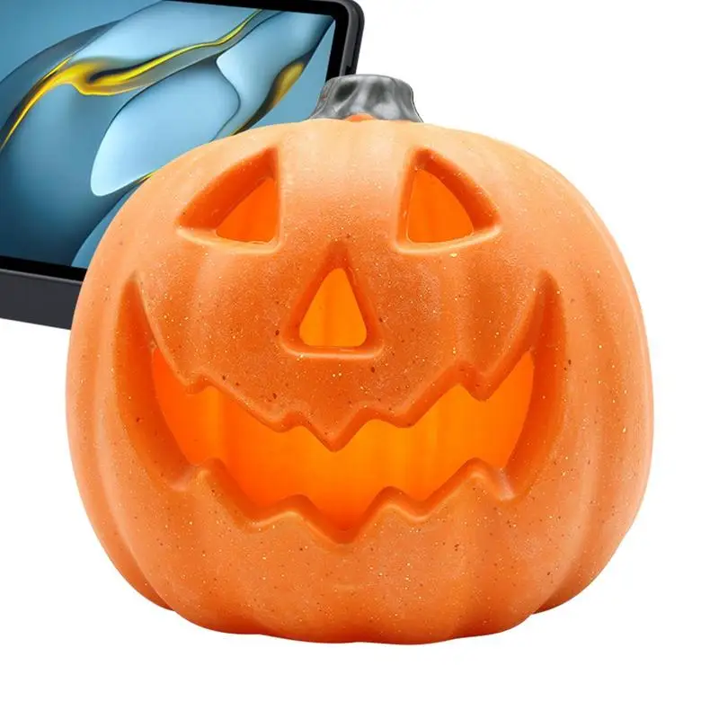 

Halloween Party Cutout LED Light Battery Powered Orange Pumpkin Shape Lights Halloween Party Happy Halloween Party Decor