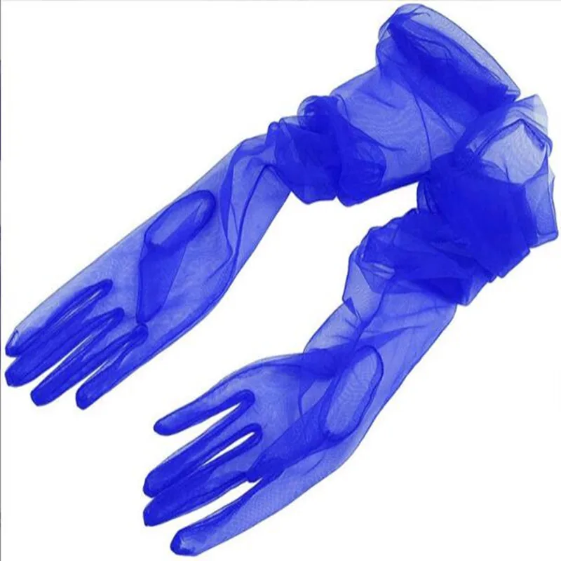 

Tulle bridal Gloves Elegant Hot Sale Paragraph Rhinestone Bridal Wedding Gloves