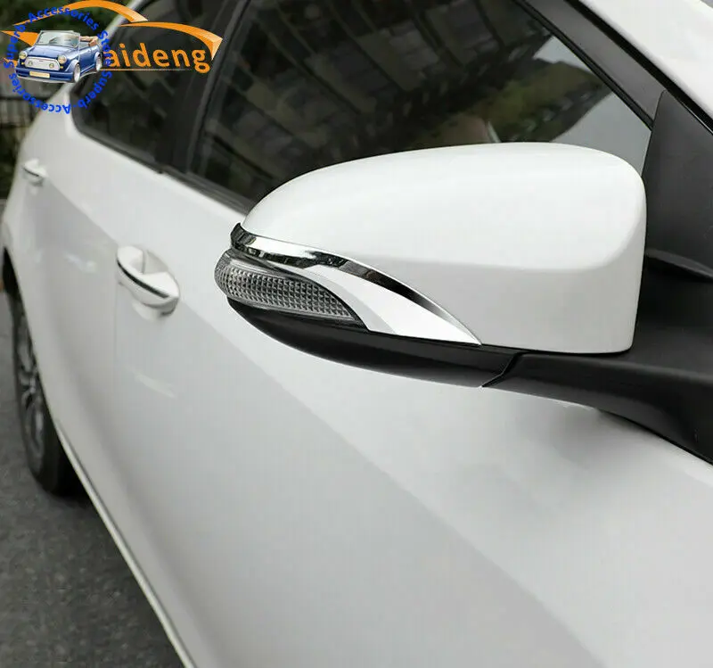 Для Toyota Corolla 2014 2015 2016 2017 2018 хромированный автомобильный боковой фонарь заднего