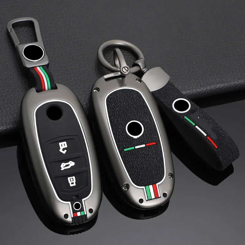 

3Button Car Key Case Cover Key Bag for Vw Touareg Car Styling L2032 Keyless Entry Smart Accessories Keychain Car-Styling