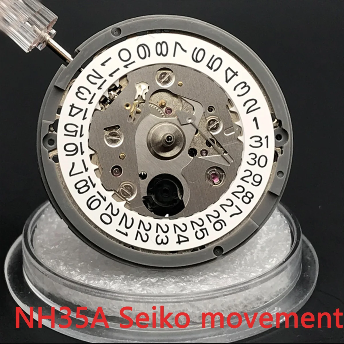 

Japan Original NH35/NH35A Mechanical Movement with white Date Window Luxury Automatic Watch Movt Replace Kit High Accuracy