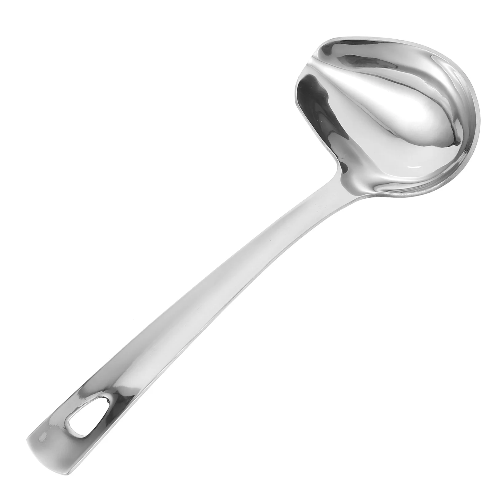 

Spoon Oil Ladle Soup Kitchen Utensil Spoons Handle Filter Straining Scoop Separator Chocolate Strainerseparated Steel Stainless