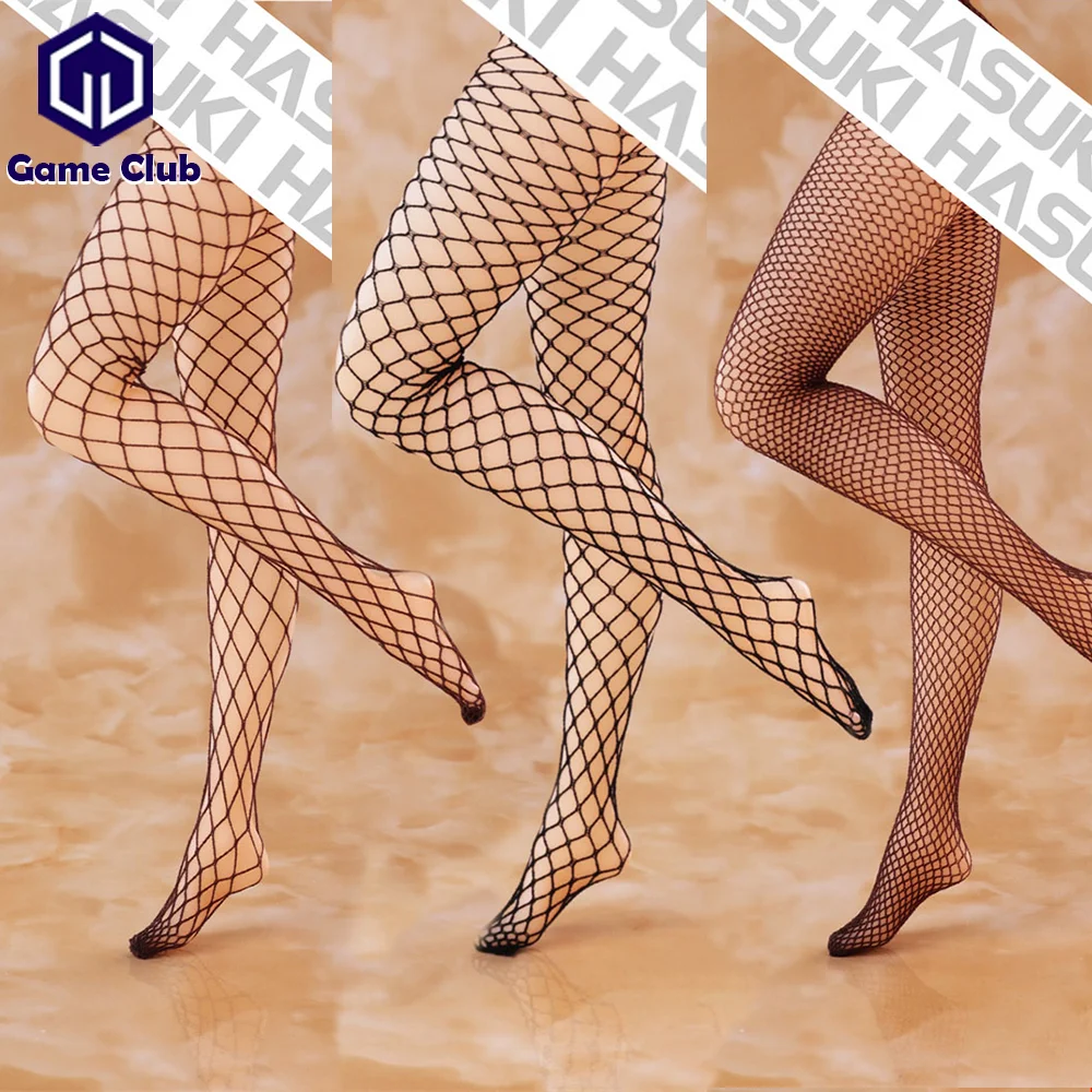 

HASUKI LA02 03 04 1/6 Scale Female 3D Seamless Pantyhose Fishnet Stocking Clothes Accessories Model Fit 12'' Action Figure Doll