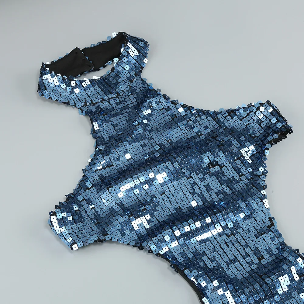 Блестящее женское вечернее платье с блестками сексуальное облегающее без