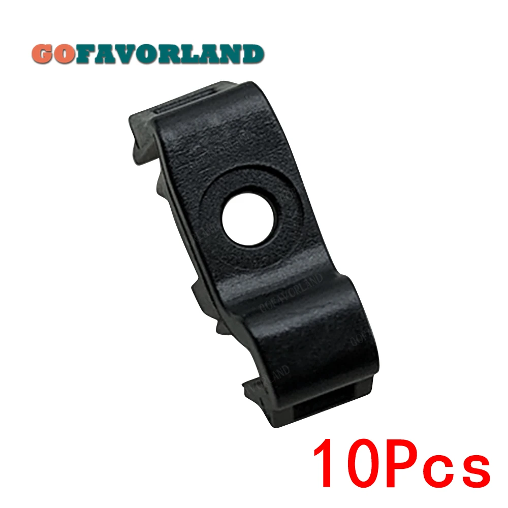 

10Pcs Front Left Right Headlamp Molding Clips Nylon Black 33152-TLA-A01 33152TLAA01 For Honda CRV CR-V 2017 2018 2019 2020