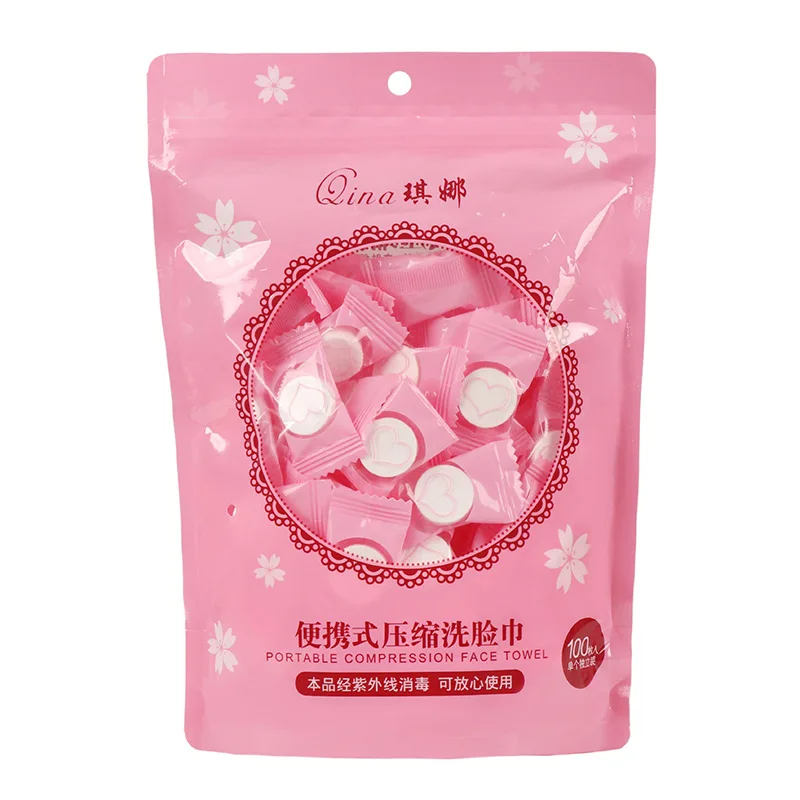 

10/30/50/100pcs Mini Compressed Towel Disposable Capsules Towels Magic Face Care Tablets Outdoor Travel Cloth Wipes Paper Tissue