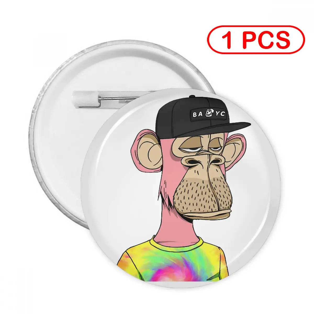 

Bored Ape Yacht Club BAYC NFT Soft Button Pin Clothes Brooch Creative Pins Jewelry Decor Cute Badge BAYC NTF Women Child Lapel