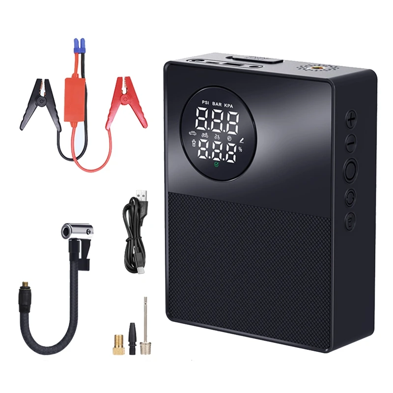 

2 в 1 портативный надувной насос Автомобильный аварийный насос надувной насос одна машина автопоставки