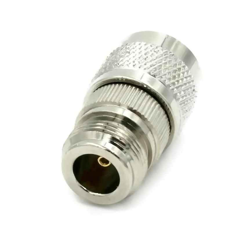 2 шт. Новый PL259 PL-259 UHF штекер в N гнездо RF коаксиальный разъем прямой никелированный