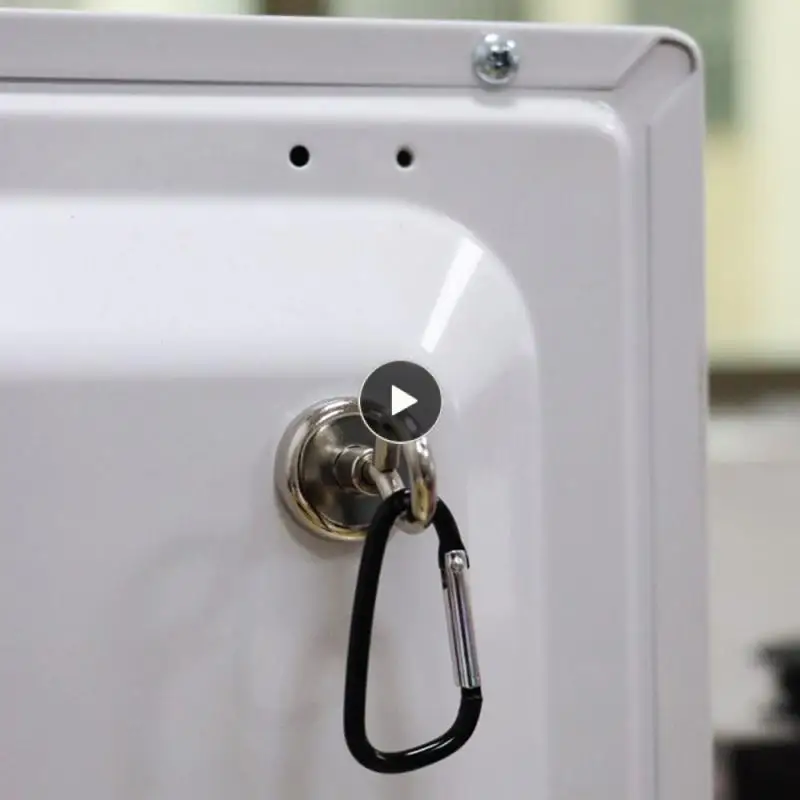 

Strong Magnet Hanger Aluminum Alloy Excellent Load-bearing Tent Holder Hook Durable Portable Lightweight Magnet Hook Plastic 50g