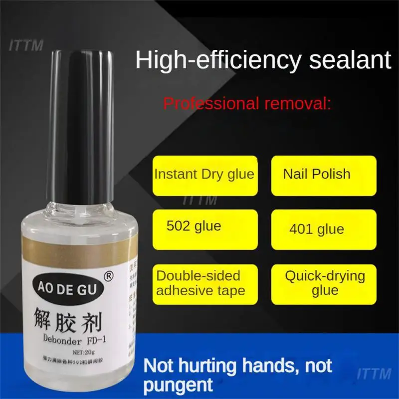 

20ml Nail Polish Remover Vernis Semi Permanant UV Nail Gel Primer Soak Off Debonding Agent Nail Art Gel Varnish Cleaner Manicure