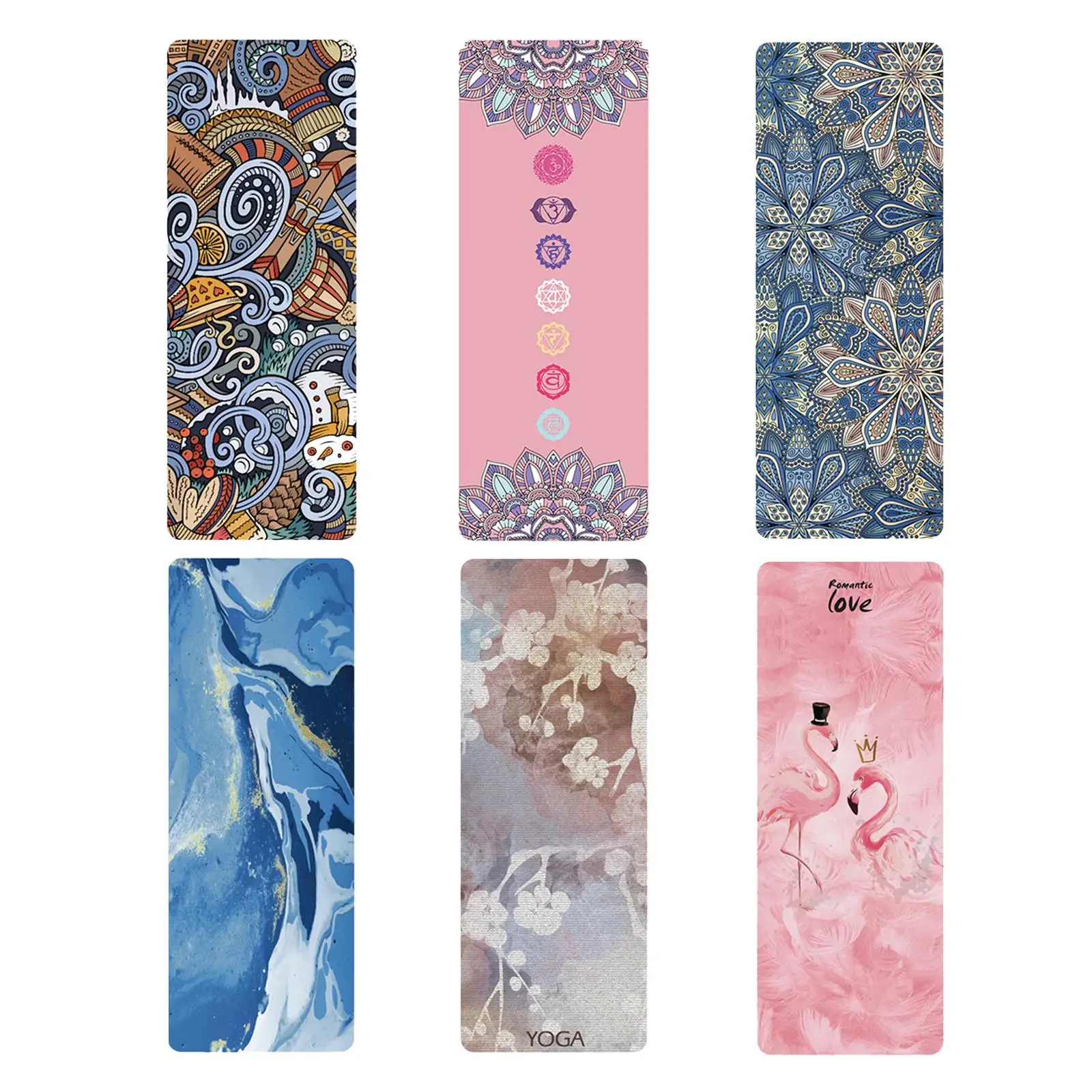 

Yoga Mat Floor Protection Adult Unisex High Density Exercise Mat for Fitness