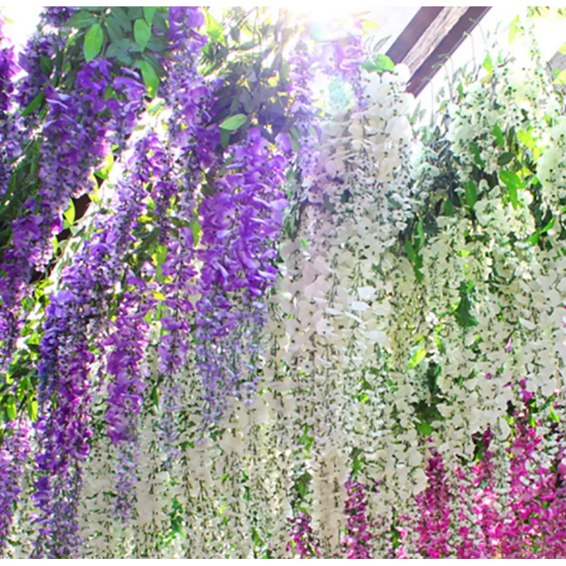 12 шт. Декоративная гирлянда из искусственных цветов |