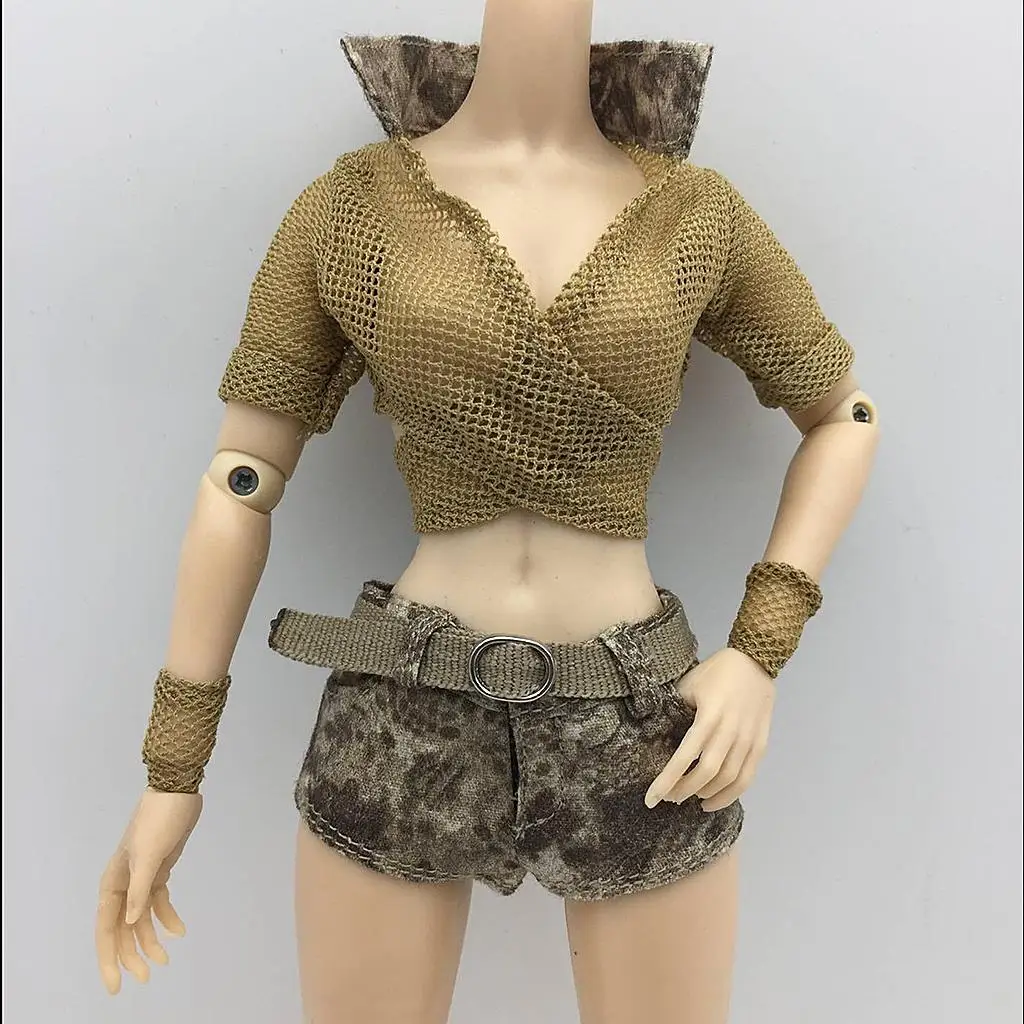 Одежда для девочек в масштабе 1/6 рубашки 12-дюймовой фигурки Кумика