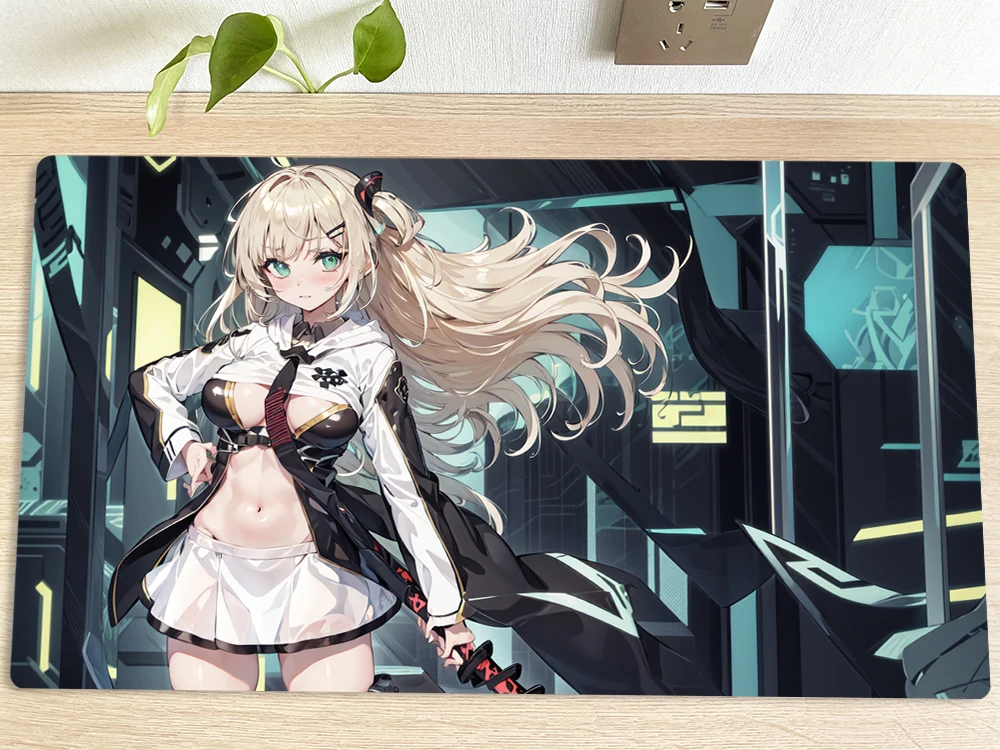 

Игровой коврик YuGiOh Sky Striker Ace - Raye TCG, коврик для игры в торговую карту, Настольный коврик для мыши, игровой коврик 60x35 см