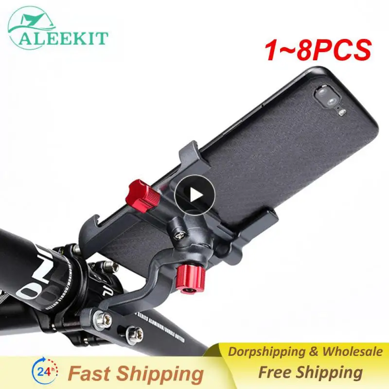 

1 ~ 8 шт., алюминиевый держатель для телефона на велосипед или мотоцикл