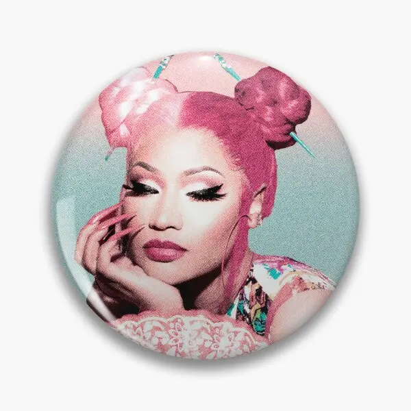 Штырь Nicki Minaj рубашка Y2K мягкая Кнопка булавка подарок женский мультяшный значок