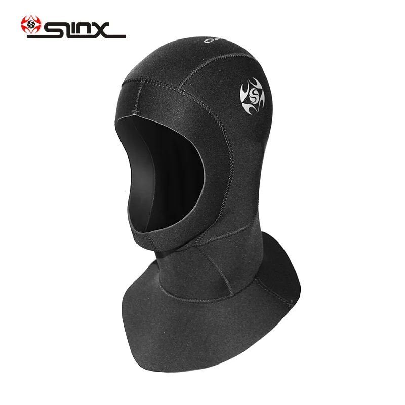Diving head cover Cold proof 3mm diving suit Waterproof process Warm ear protection Diving head cover Diving cap