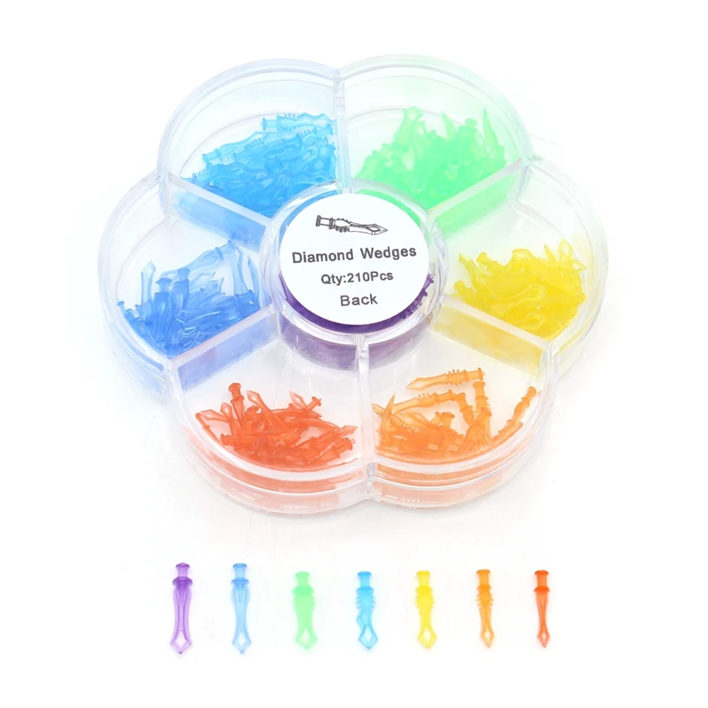 

210 шт./коробка, пластиковые ОДНОРАЗОВЫЕ МЕЖЗУБНЫЕ композитные материалы