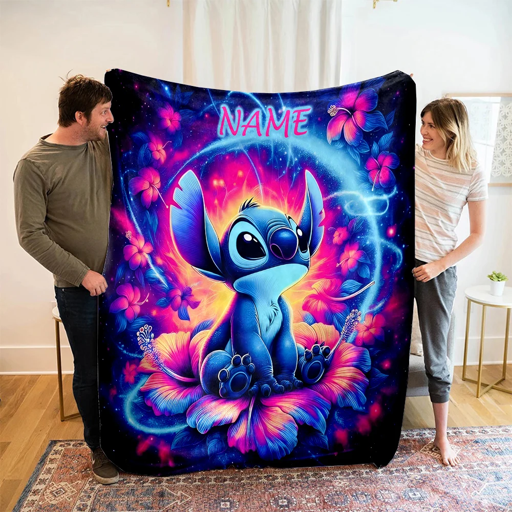 Индивидуализированное одеяло с именем на заказ принтом Диснея для дивана