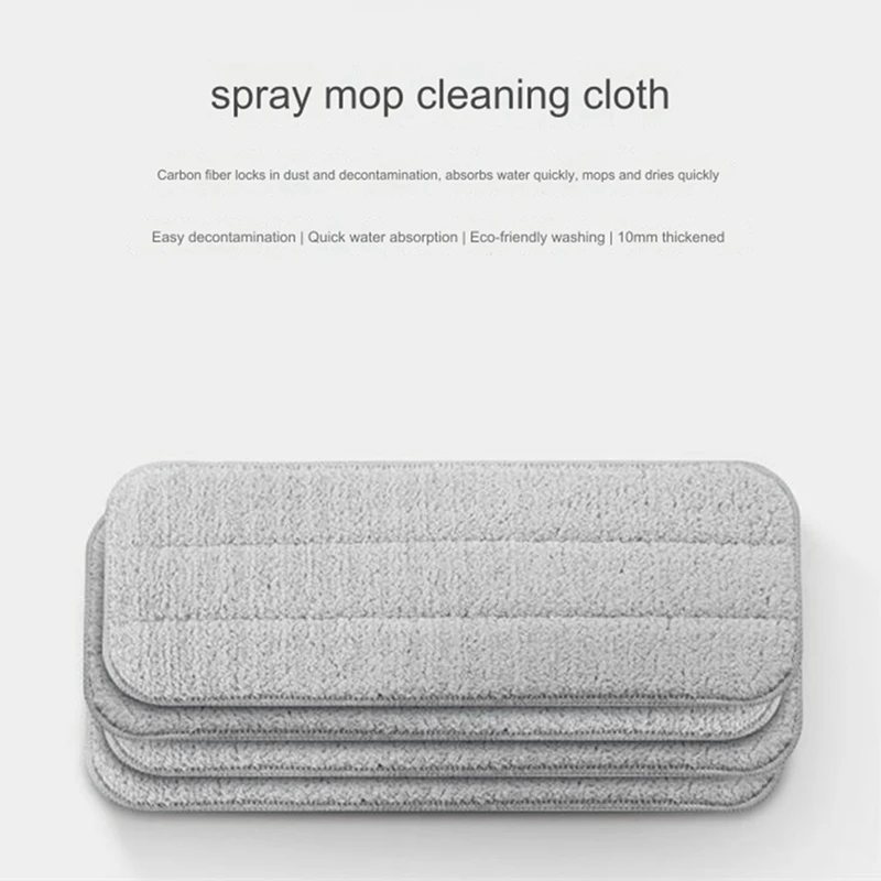 Насадки для швабры Xiaomi Mijia Deerma TB500 тряпка с распылителем воды вращение на 360