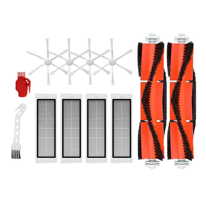 Сменные аксессуары для Xiaomi Mi Vacuum Mop 2 STYTJ03ZHM 12 шт. робот-пылесос основная боковая