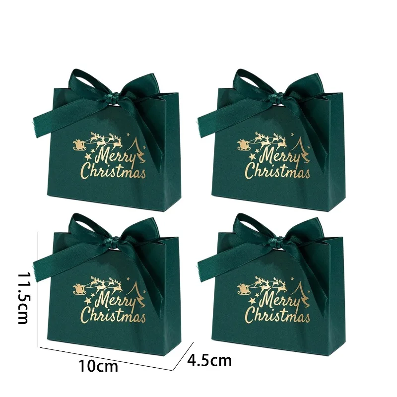 Рождественские подарочные коробки из картона