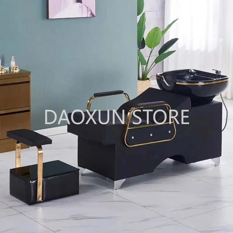 Роскошный стилист шампунь стул для массажа волос душевая головка мытья спа