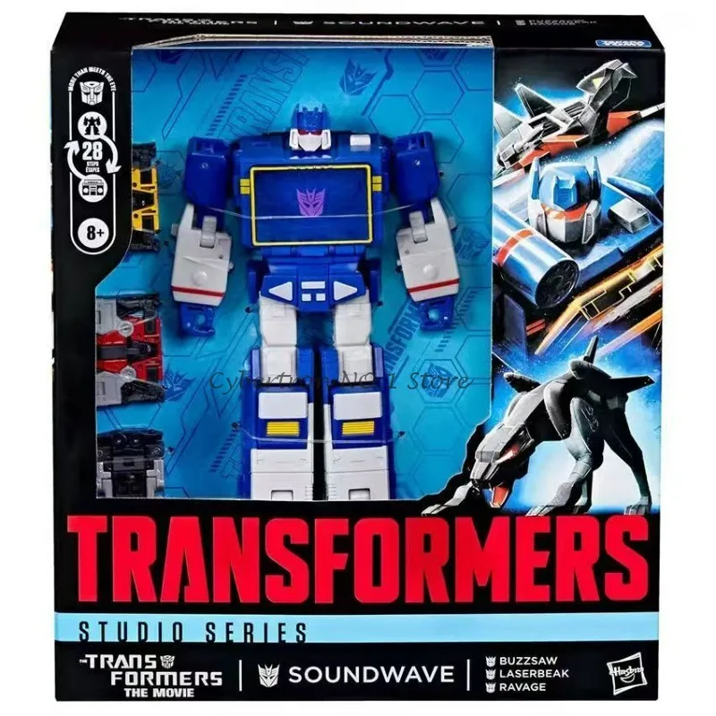 Фото Игрушки-трансформеры Headmasters G1: Деформирующиеся роботы Soundwave SS-86, Leader Class, Ravage, Laserbeak, Buzzsaw, фигурки Оптимуса Прайма №1
