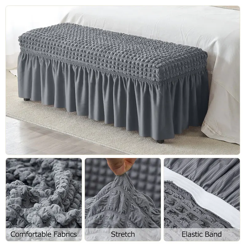 Чехлы для скамейки пузырчатая скамейка юбка обеденный чехол кресла